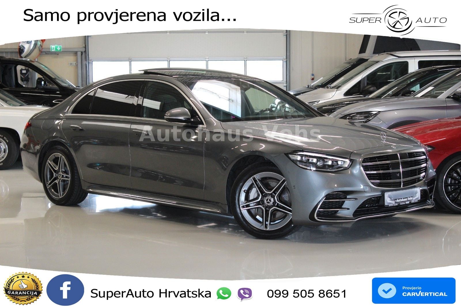 Mercedes S 580e (510 KS) 4MATIC 9G-TRONIC AMG ACC+HEAD+4xGR SJED+360+PANO