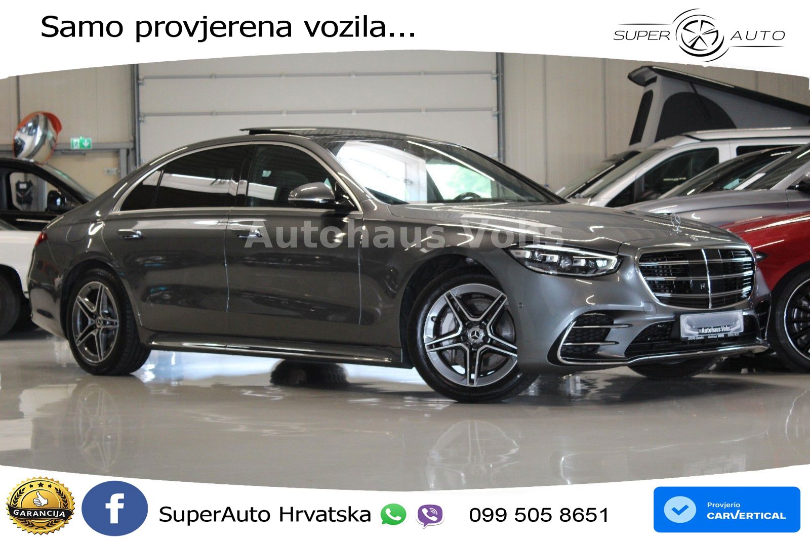 Mercedes S 580e (510 KS) 4MATIC 9G-TRONIC AMG ACC+HEAD+4xGR SJED+360+PANO