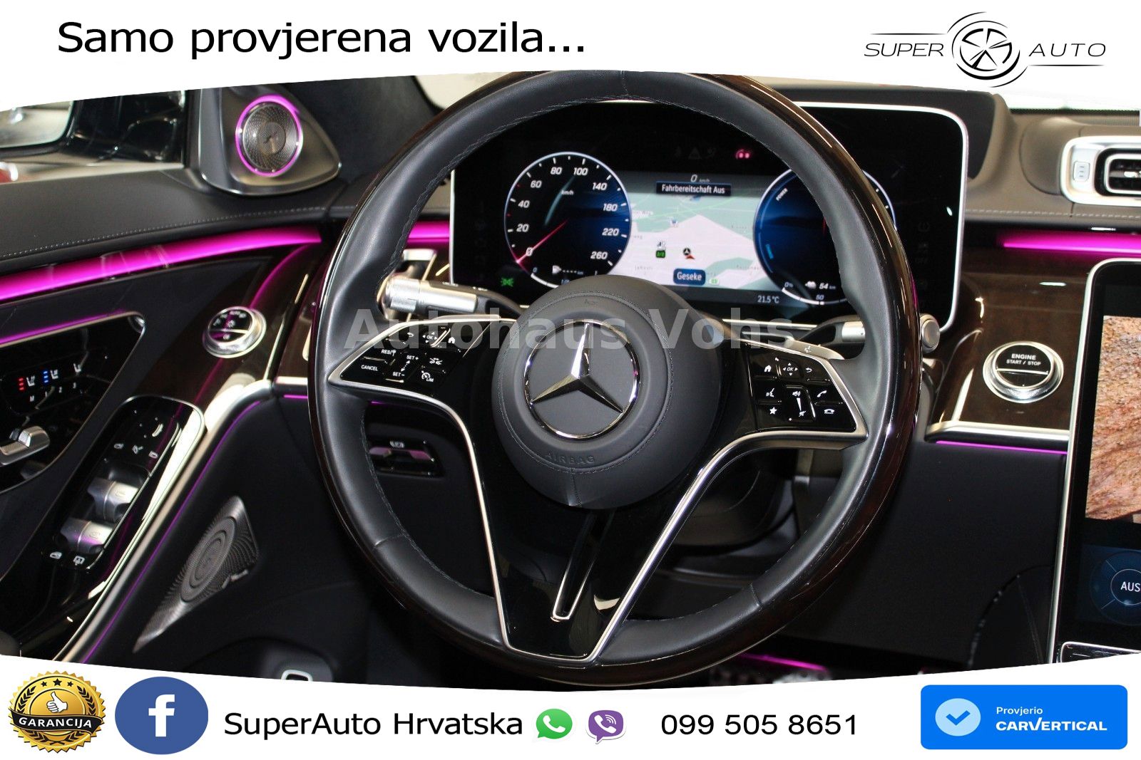 Mercedes S 580e (510 KS) 4MATIC 9G-TRONIC AMG ACC+HEAD+4xGR SJED+360+PANO