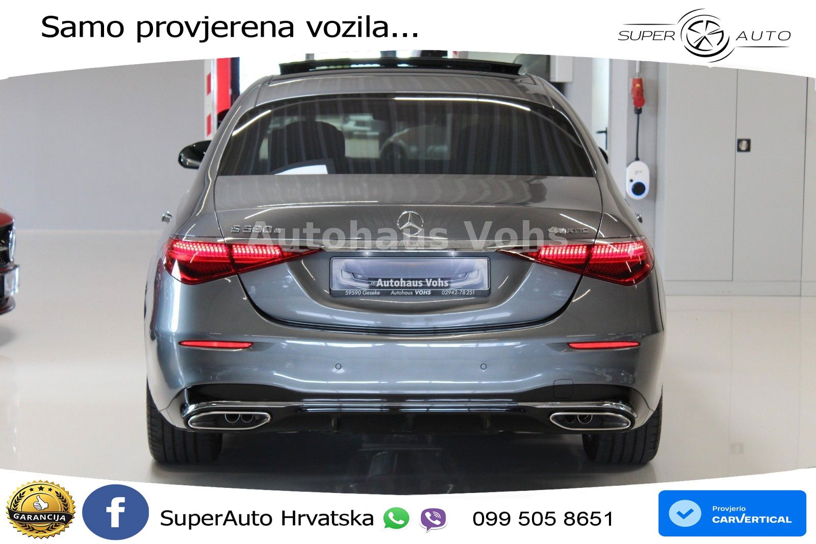 Mercedes S 580e (510 KS) 4MATIC 9G-TRONIC AMG ACC+HEAD+4xGR SJED+360+PANO