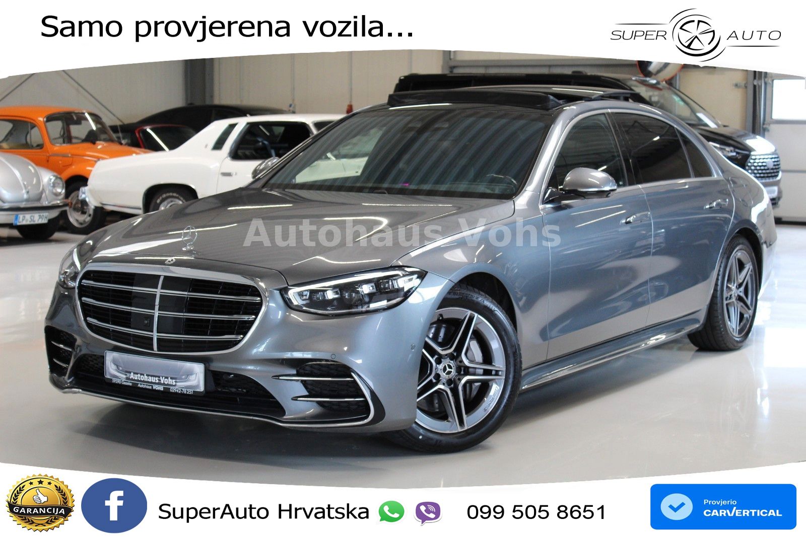 Mercedes S 580e (510 KS) 4MATIC 9G-TRONIC AMG ACC+HEAD+4xGR SJED+360+PANO