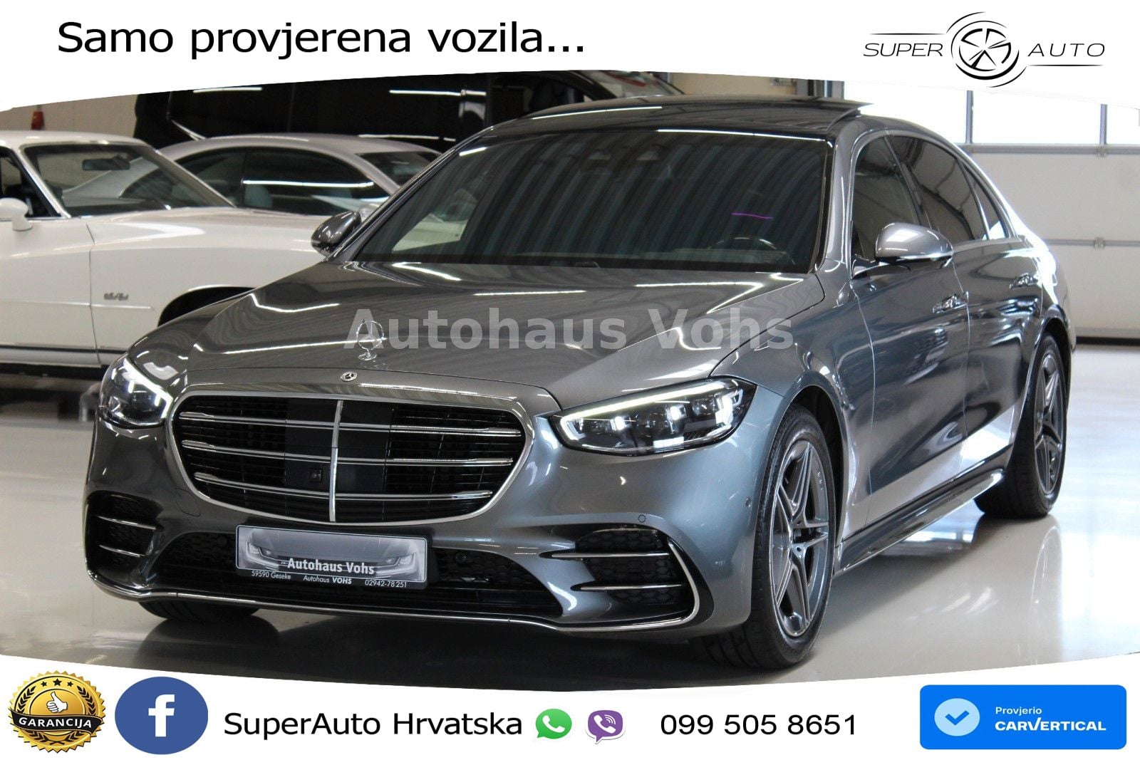 Mercedes S 580e (510 KS) 4MATIC 9G-TRONIC AMG ACC+HEAD+4xGR SJED+360+PANO