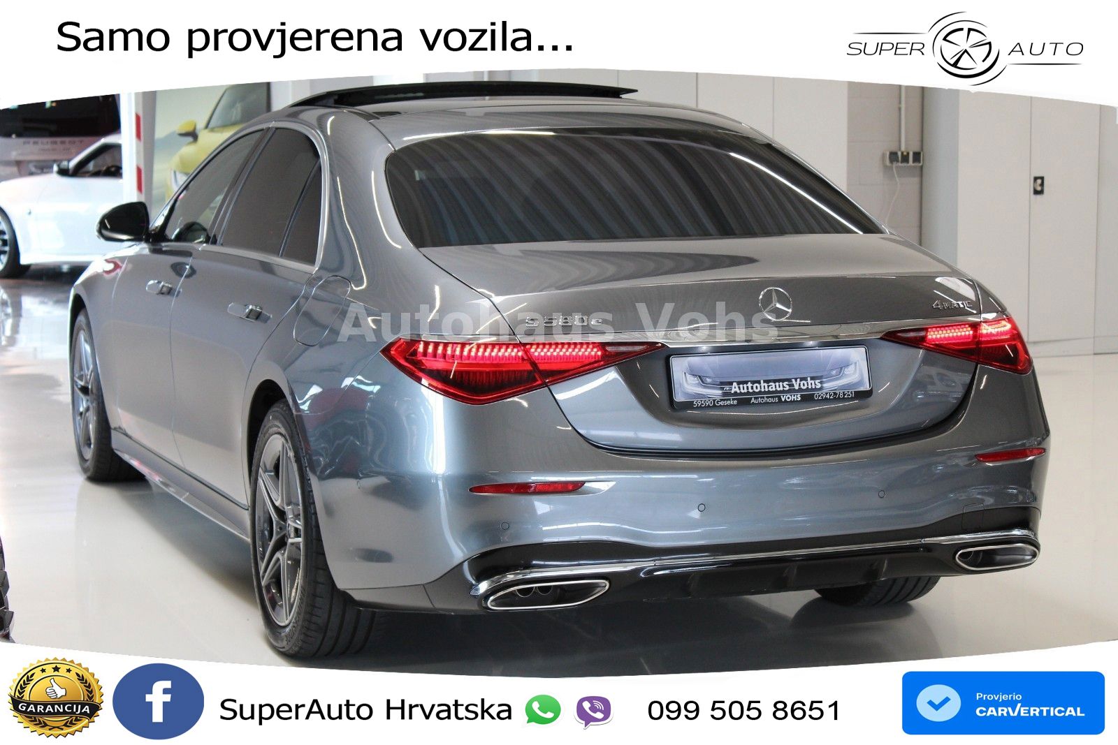 Mercedes S 580e (510 KS) 4MATIC 9G-TRONIC AMG ACC+HEAD+4xGR SJED+360+PANO