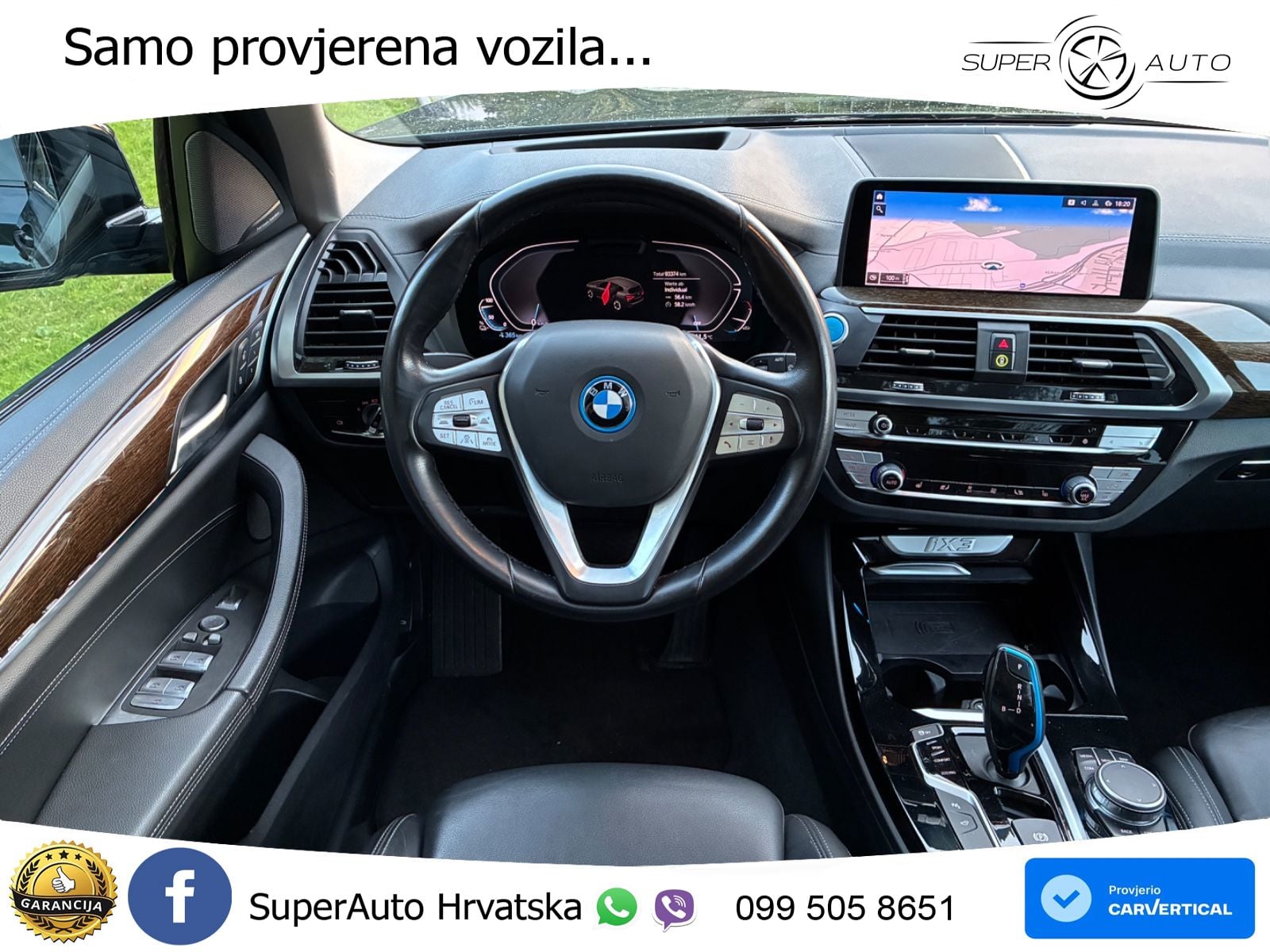 BMW iX3 80 kWh (286 KS) LED+GR SJED+ACC