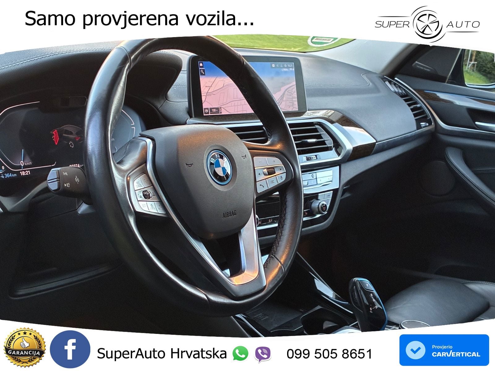 BMW iX3 80 kWh (286 KS) LED+GR SJED+ACC