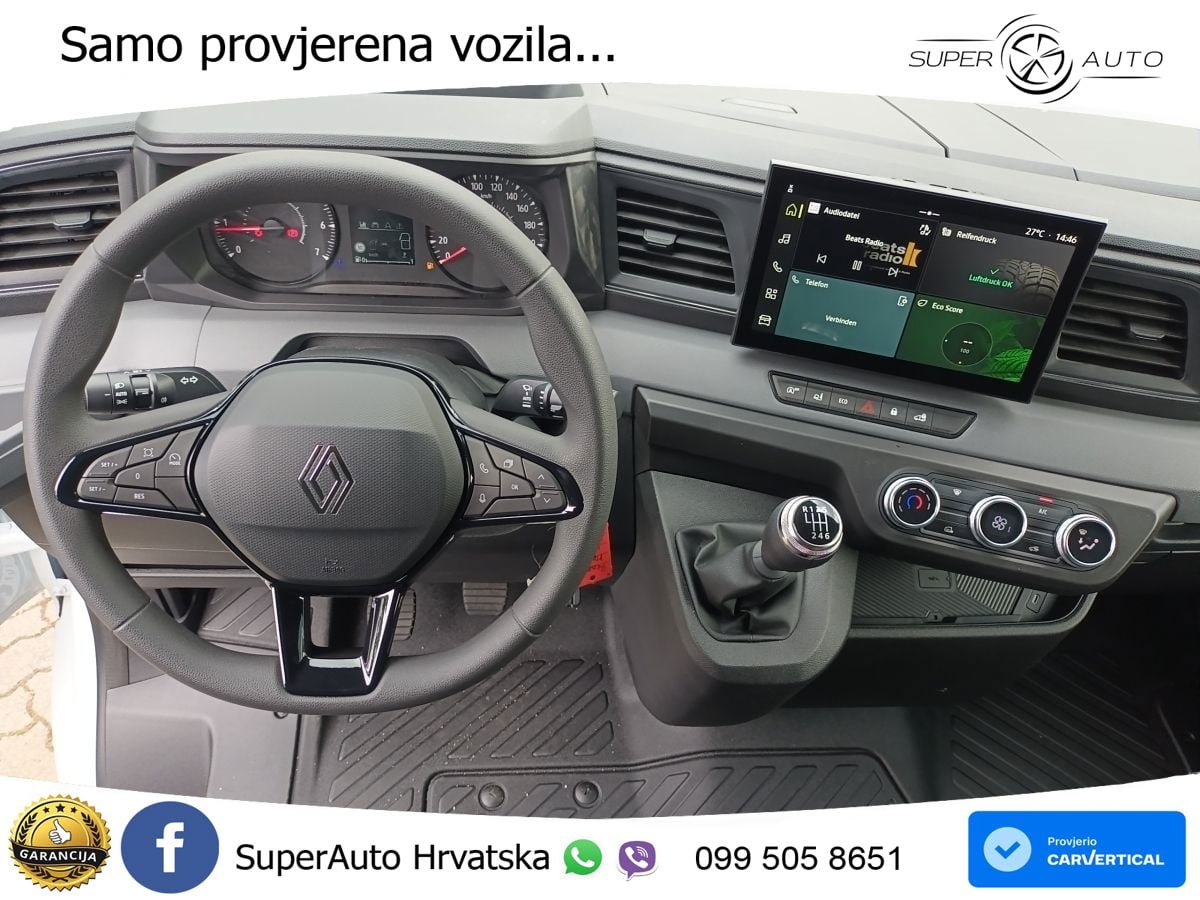 Renault Master Extra L2H2 3.5t Blue dCi130*CARPLAY* 131 KS