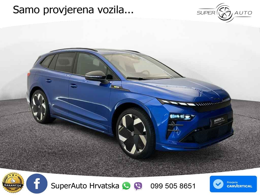 Škoda Enyaq iV RS 82 kWh (340 KS) AWD LED+GR SJED+ACC