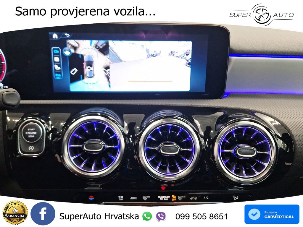 Mercedes-Benz A 200d 8G-DCT AMG ACC+GR SJED+360+PANO