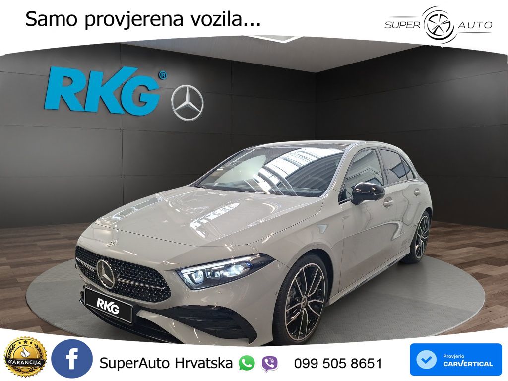 Mercedes-Benz A 200d 8G-DCT AMG ACC+GR SJED+360+PANO