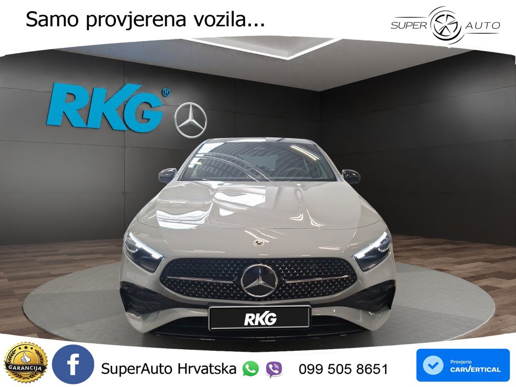 Mercedes-Benz A 200d 8G-DCT AMG ACC+GR SJED+360+PANO
