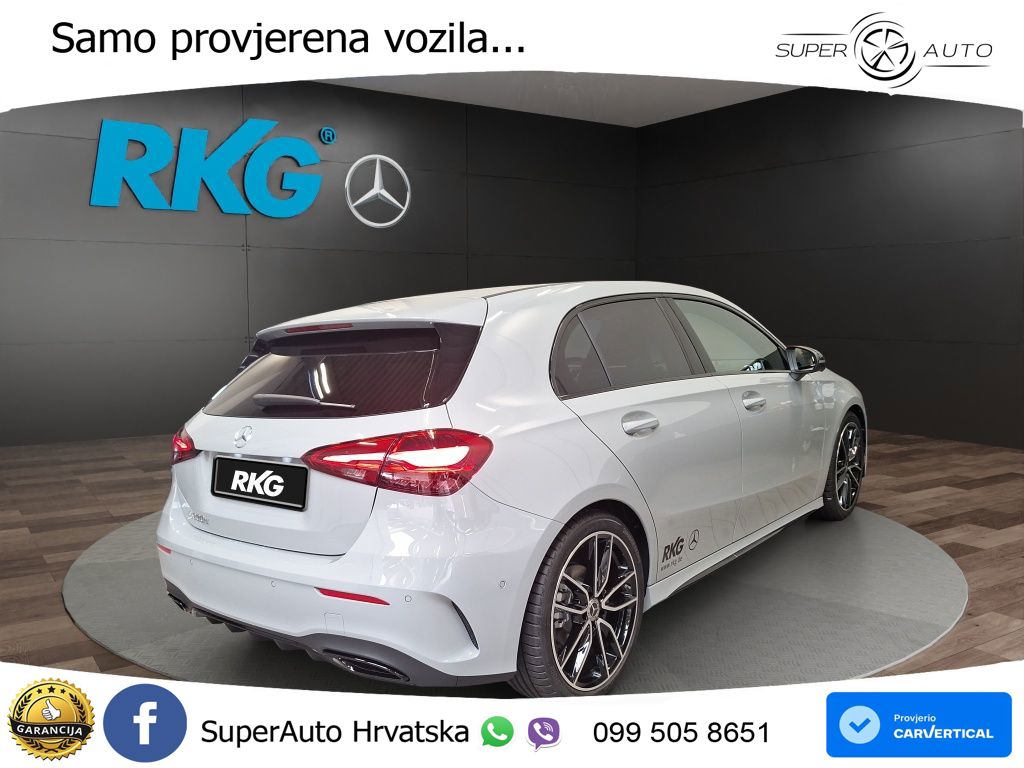 Mercedes-Benz A 200d 8G-DCT AMG ACC+GR SJED+360+PANO