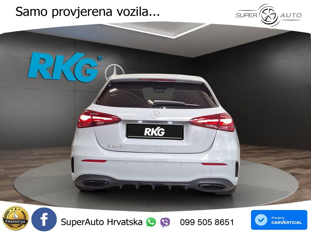 Mercedes-Benz A 200d 8G-DCT AMG ACC+GR SJED+360+PANO