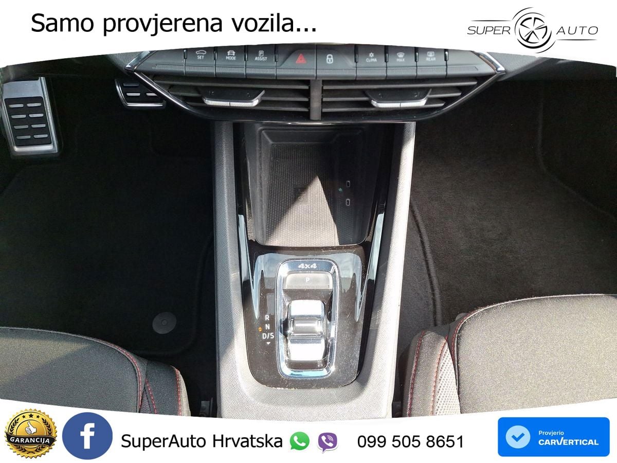 Škoda Octavia Combi RS 2.0 TDI (200 KS) 4x4 DSG