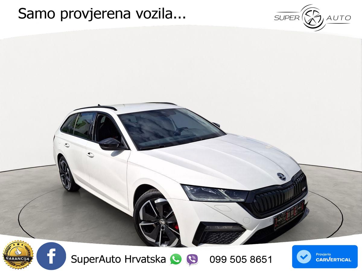 Škoda Octavia Combi RS 2.0 TDI (200 KS) 4x4 DSG