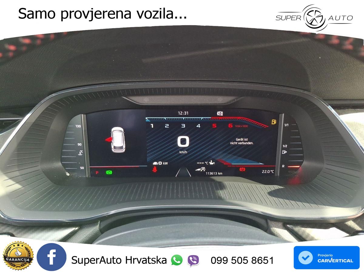 Škoda Octavia Combi RS 2.0 TDI (200 KS) 4x4 DSG