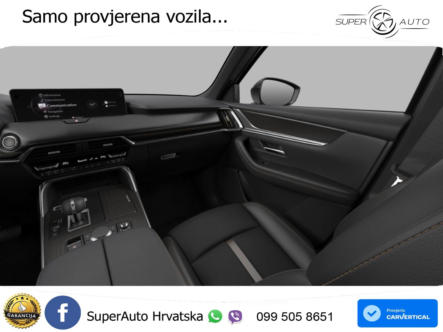Mazda CX-60 3.3 e-Skyactiv D (254 KS) AWD Automatic LED+GR SJED+ACC