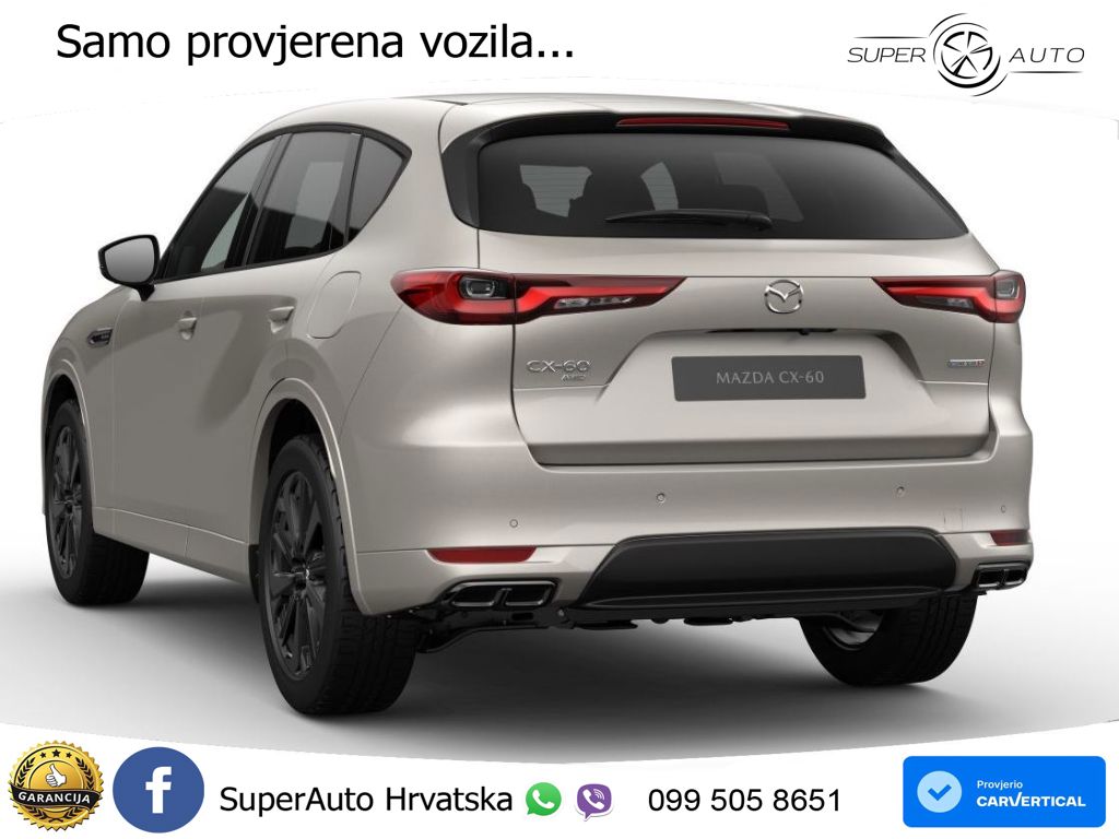 Mazda CX-60 3.3 e-Skyactiv D (254 KS) AWD Automatic LED+GR SJED+ACC