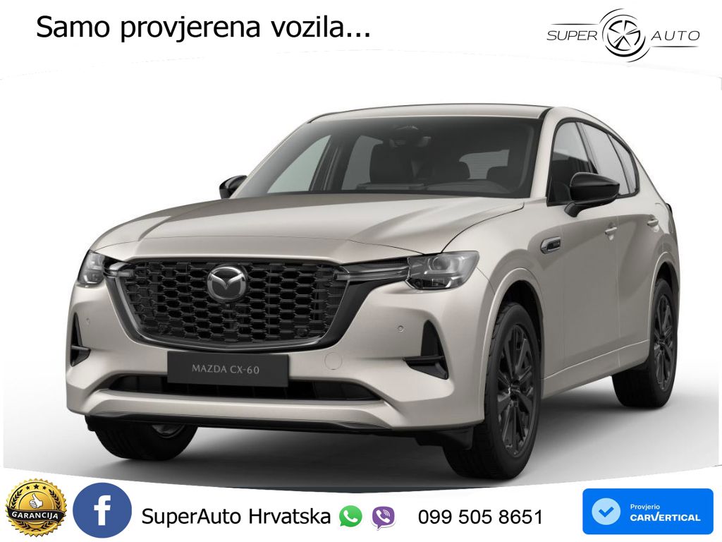 Mazda CX-60 3.3 e-Skyactiv D (254 KS) AWD Automatic LED+GR SJED+ACC