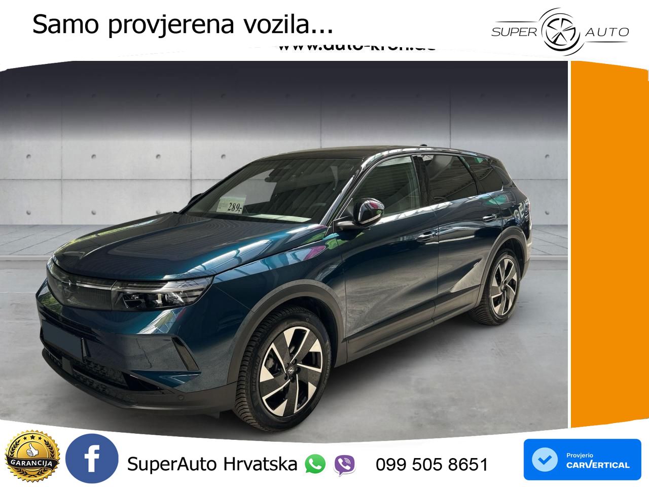 Opel Grandland 1.2 Turbo (136 KS)  e-DCT GS LED+GR SJED+ACC