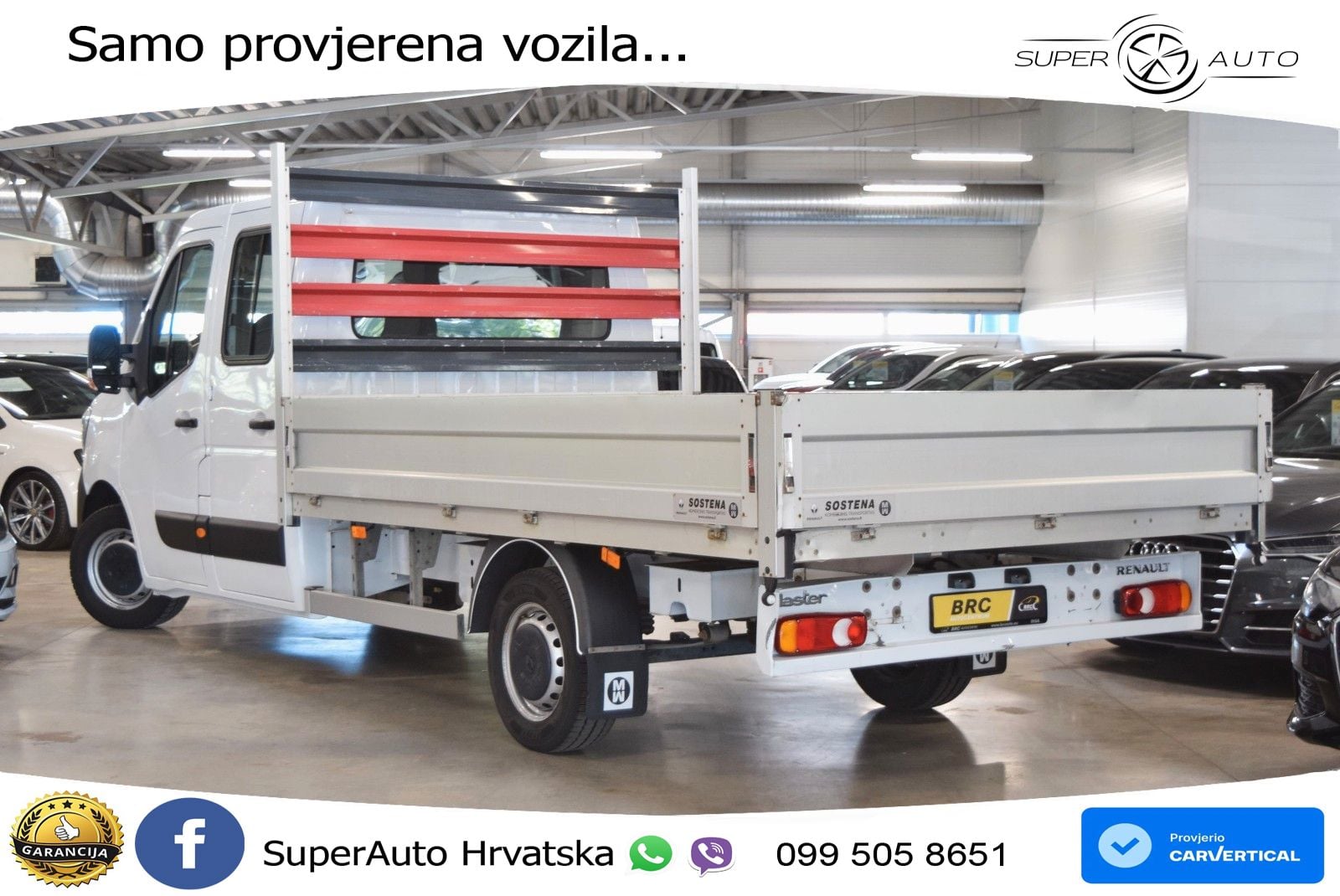 Renault Master Doka Pritsche 145 KS