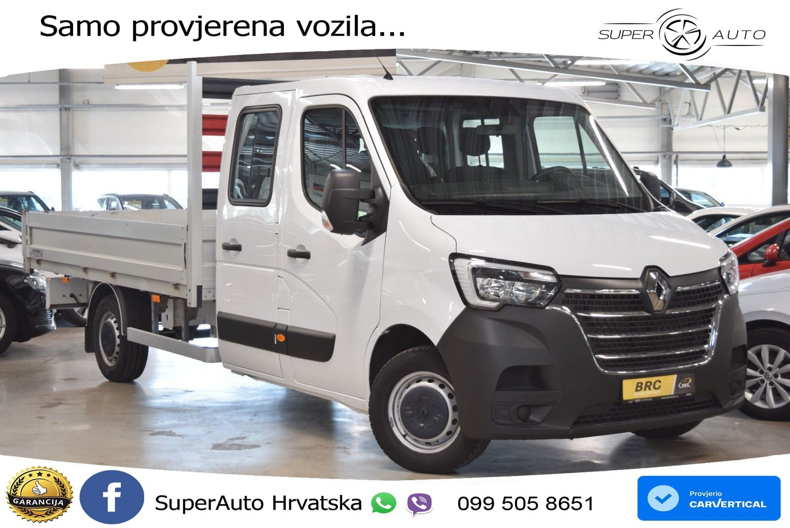 Renault Master Doka Pritsche 145 KS