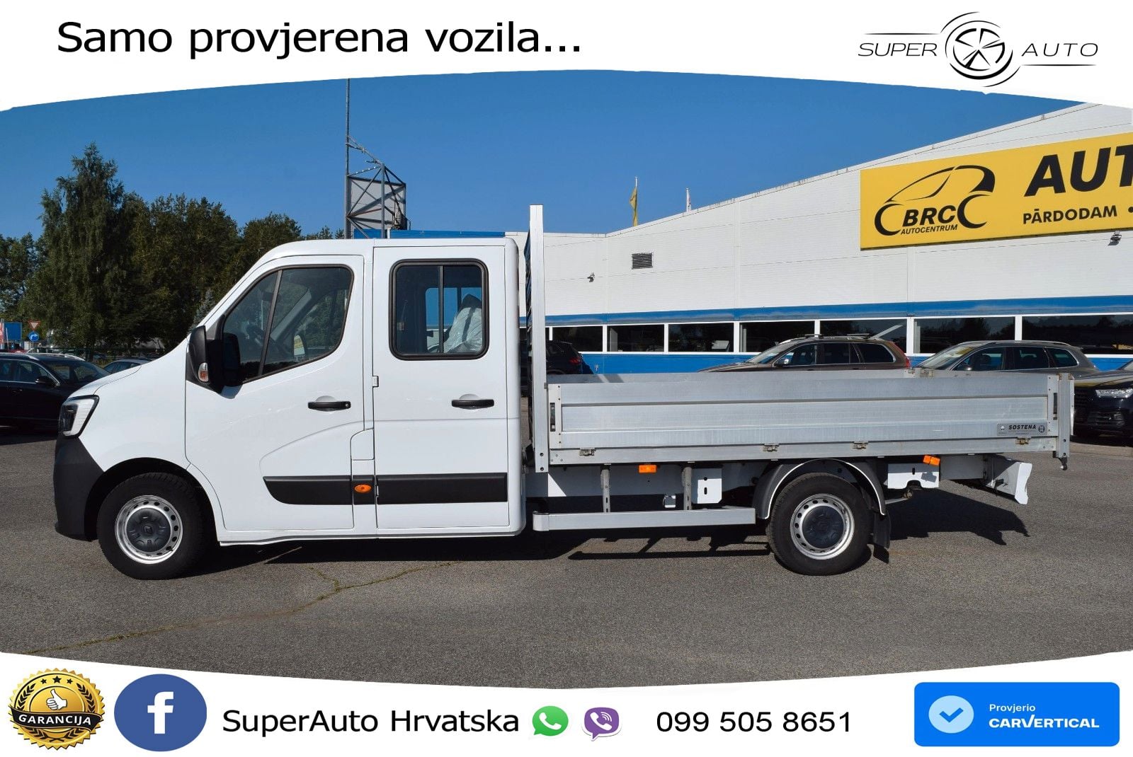 Renault Master Doka Pritsche 145 KS