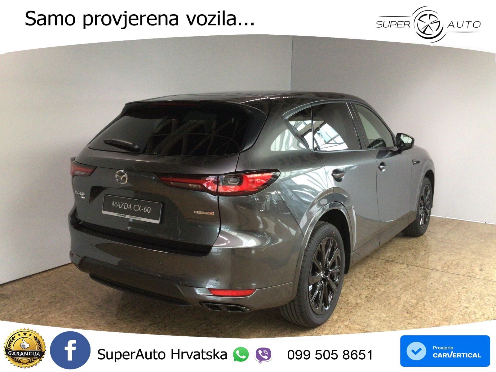Mazda CX-60 3.3 e-Skyactiv D (254 KS) AWD Automatic MATRIX+GR SJED+KAM