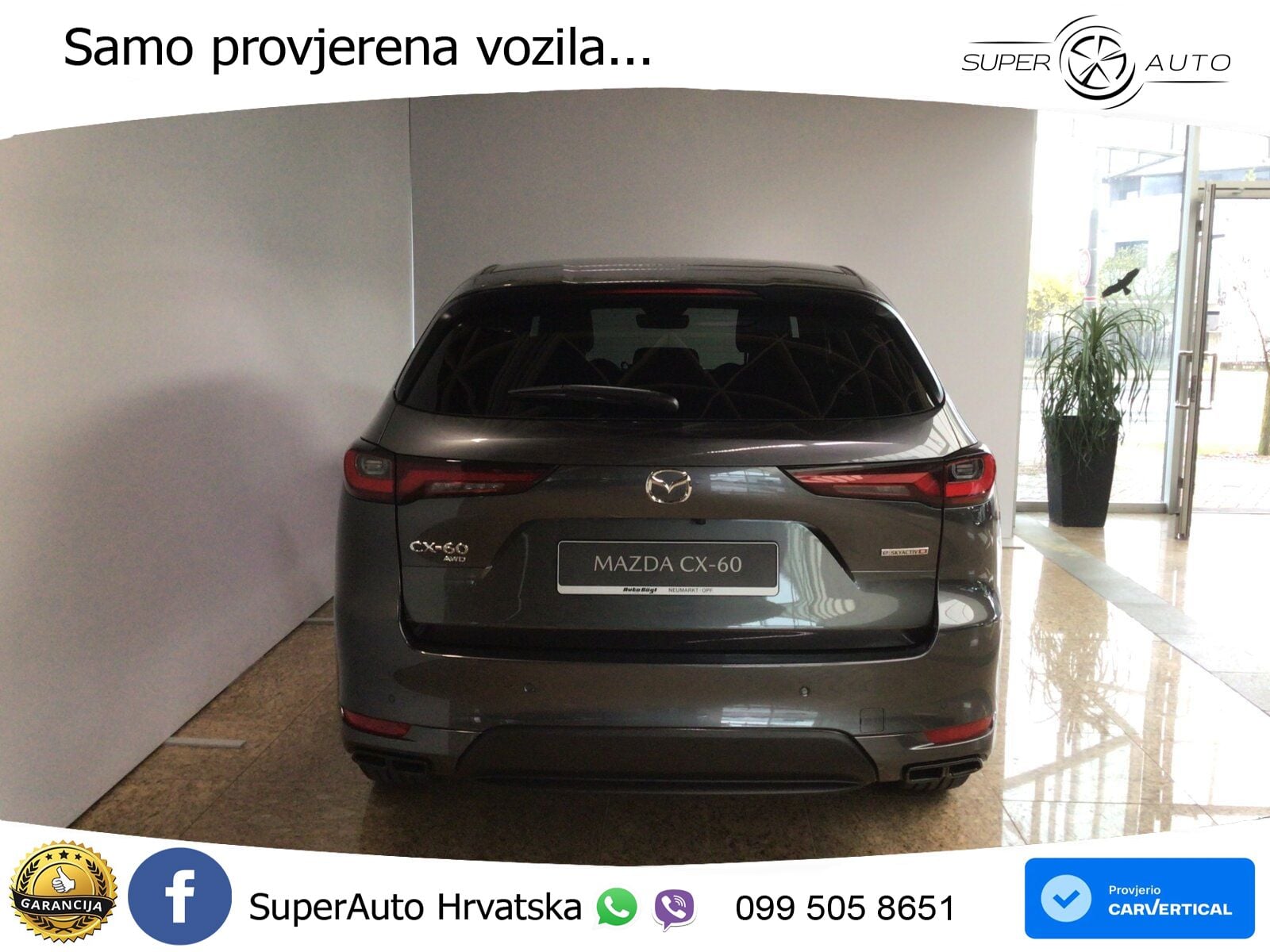 Mazda CX-60 3.3 e-Skyactiv D (254 KS) AWD Automatic MATRIX+GR SJED+KAM
