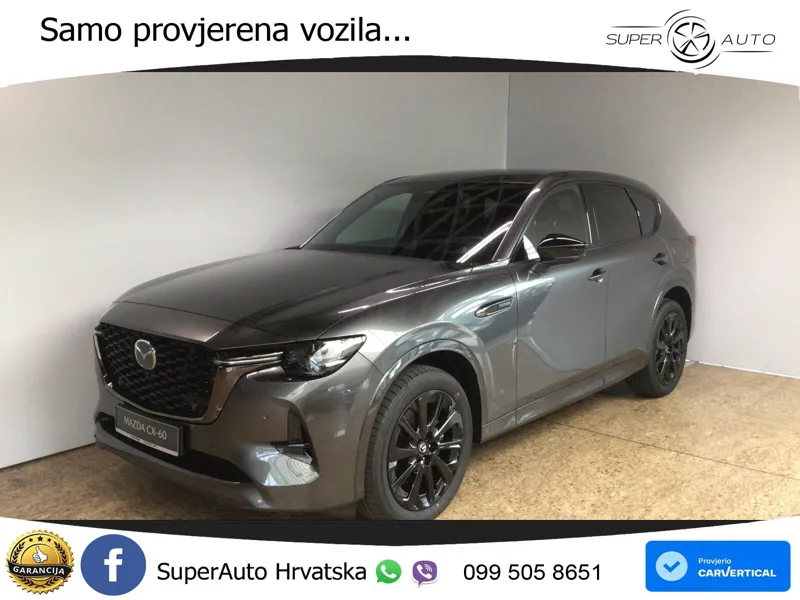 Mazda CX-60 3.3 e-Skyactiv D (254 KS) AWD Automatic MATRIX+GR SJED+KAM