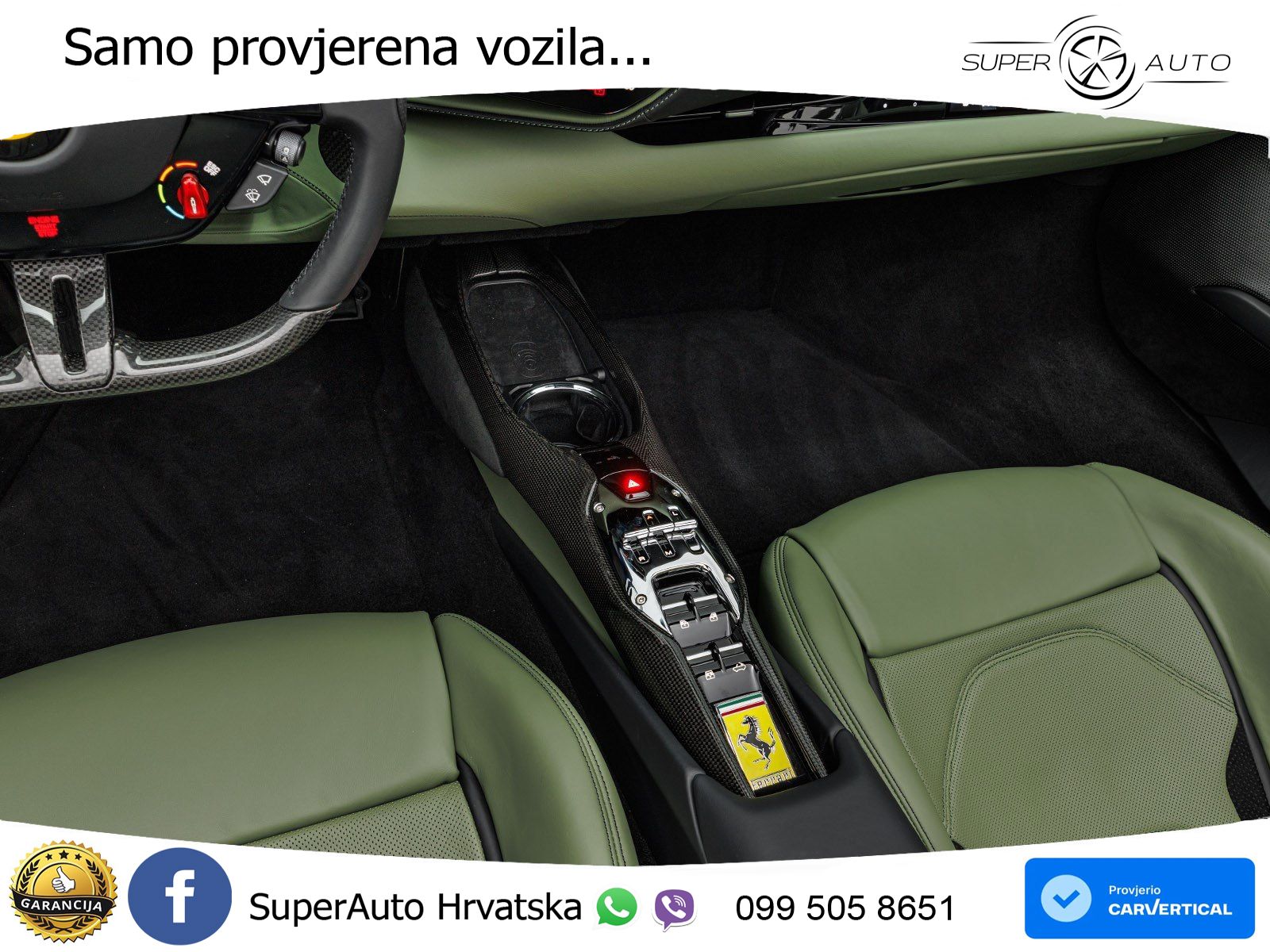 Ferrari 296 GTS 3.0 V6 (830 KS) F1 DCT