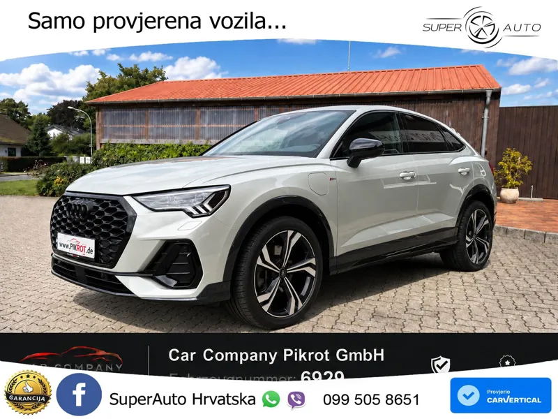 Audi Q3 Sportback 45 TFSIe (245 KS) S tronic LED+GR SJED+ACC
