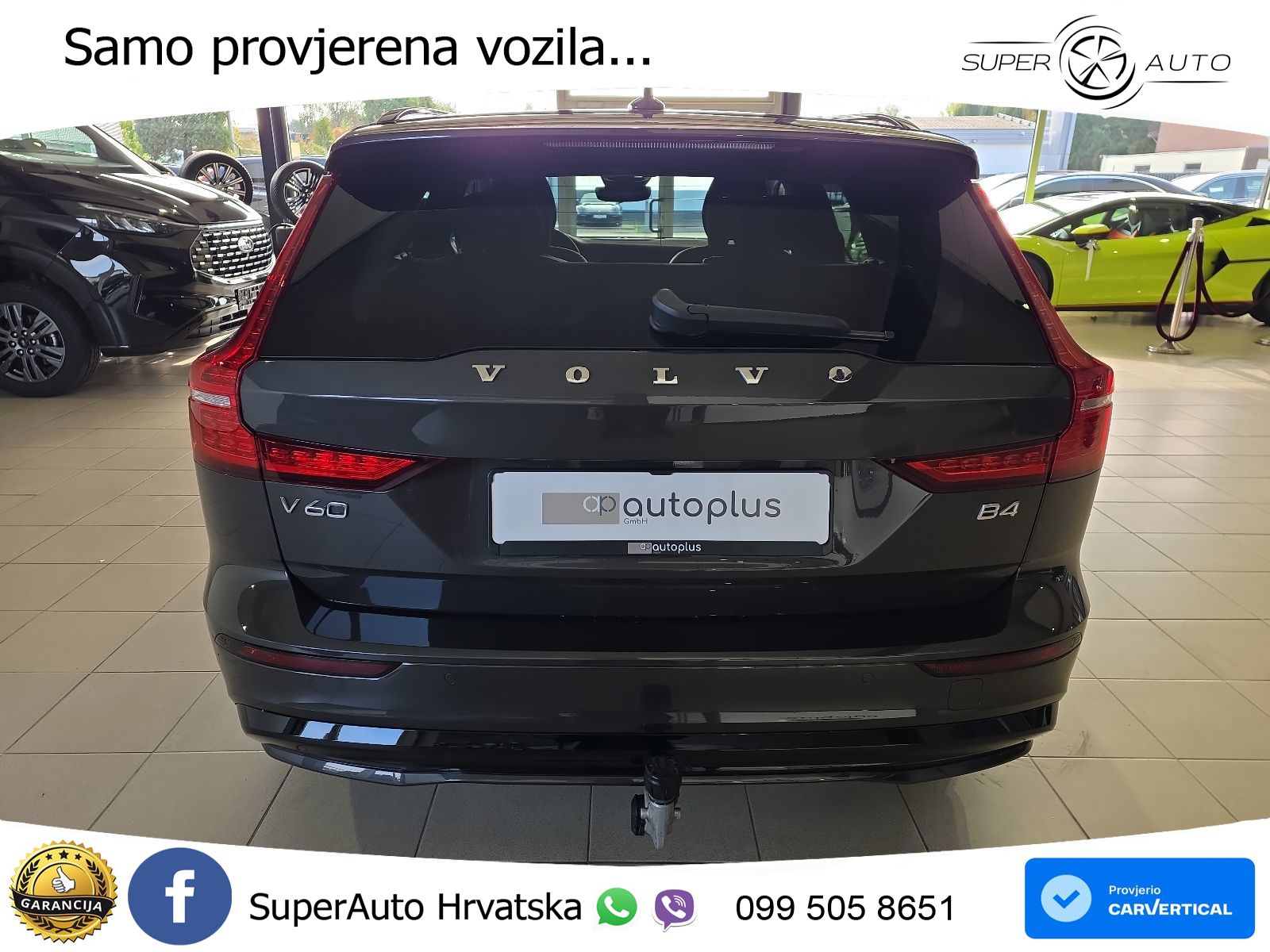 Volvo V60 2.0 B4 Benzin DCT LED+GR SJED+ACC