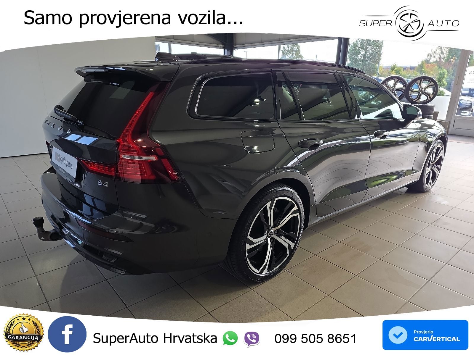 Volvo V60 2.0 B4 Benzin DCT LED+GR SJED+ACC