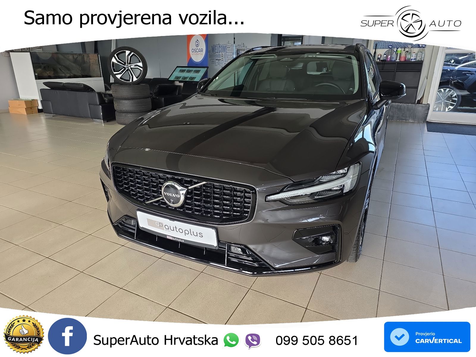 Volvo V60 2.0 B4 Benzin DCT LED+GR SJED+ACC