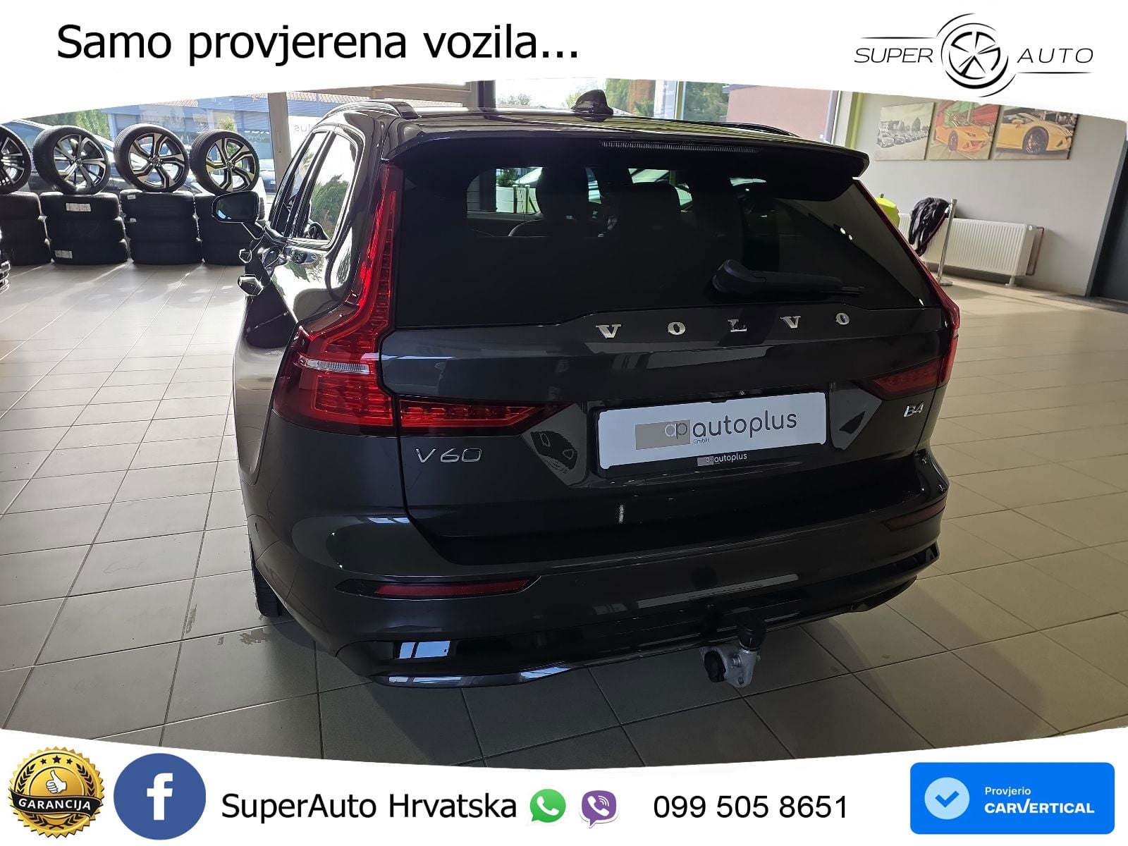 Volvo V60 2.0 B4 Benzin DCT LED+GR SJED+ACC