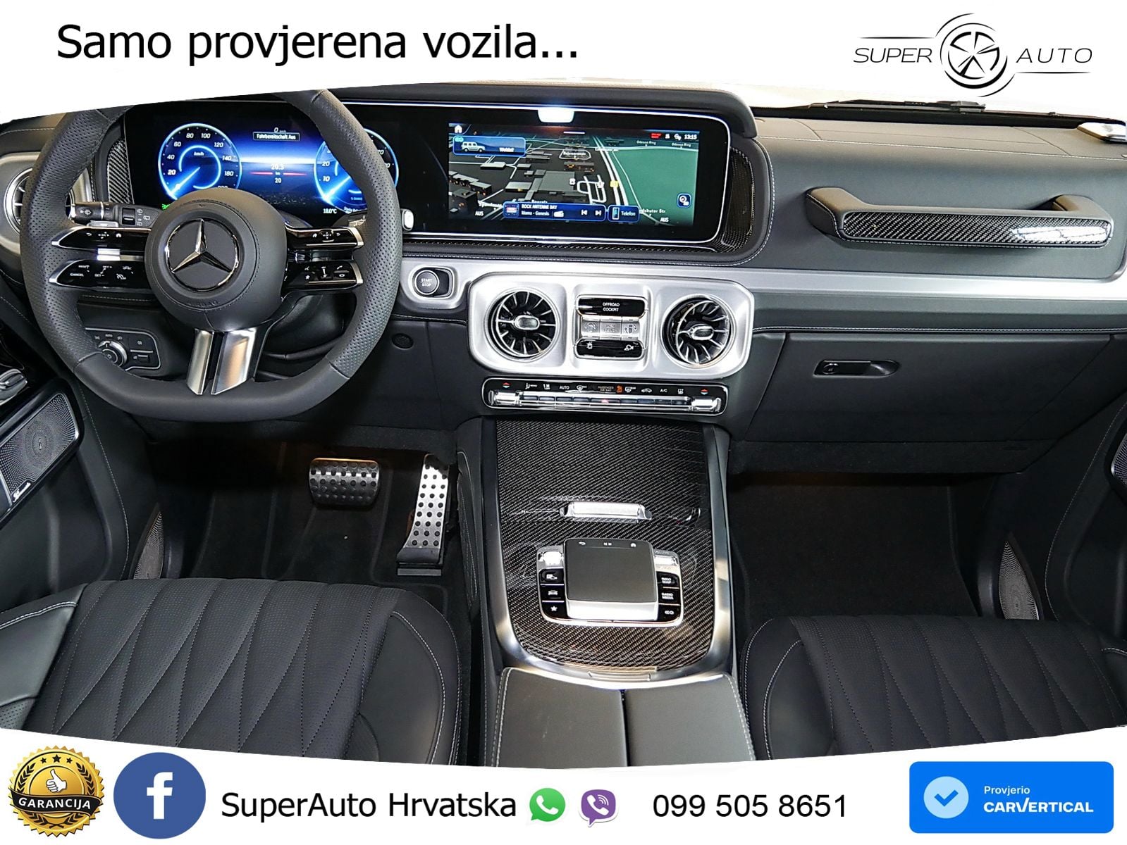 Mercedes G 580 EQ Long 116 kWh (587 KS) 4MATIC AMG LED+GR SJED+ACC
