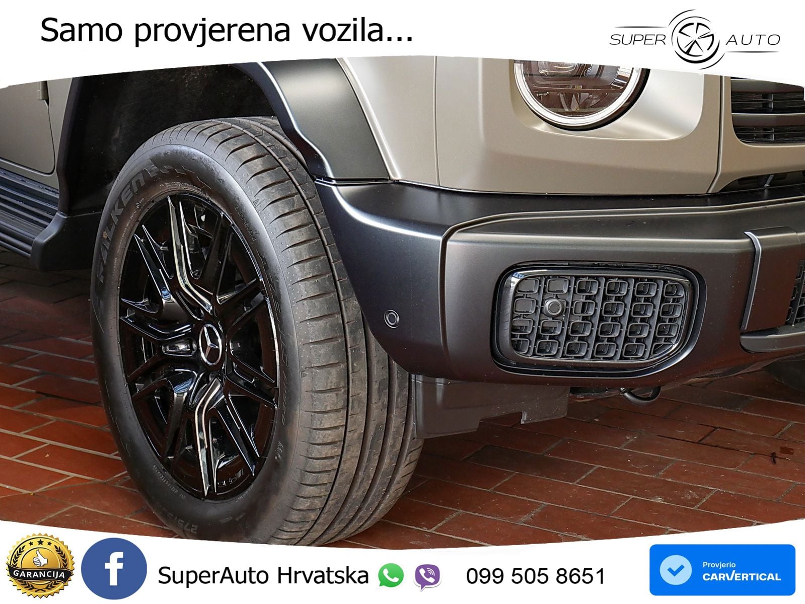 Mercedes G 580 EQ Long 116 kWh (587 KS) 4MATIC AMG LED+GR SJED+ACC
