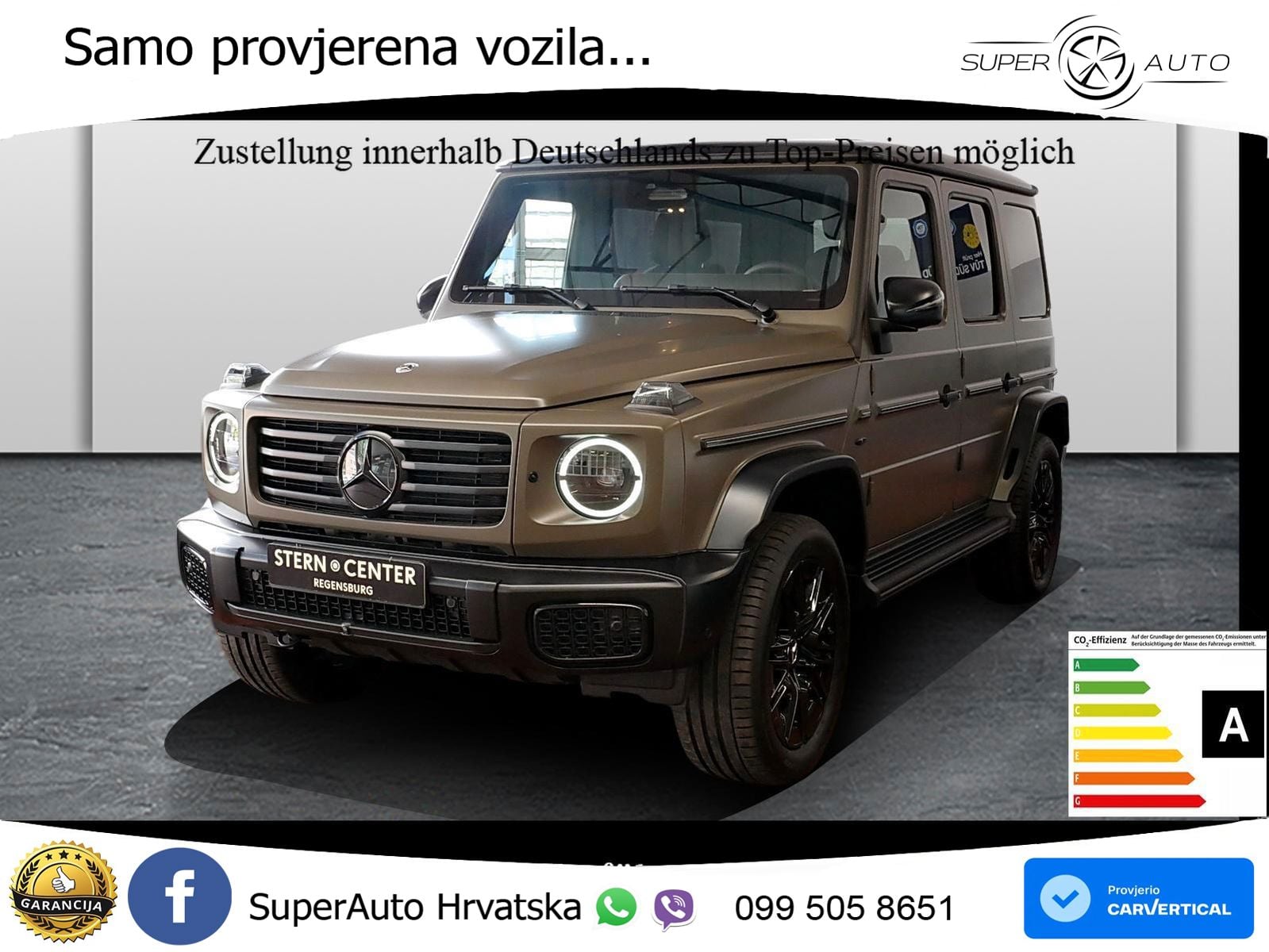 Mercedes G 580 EQ Long 116 kWh (587 KS) 4MATIC AMG LED+GR SJED+ACC