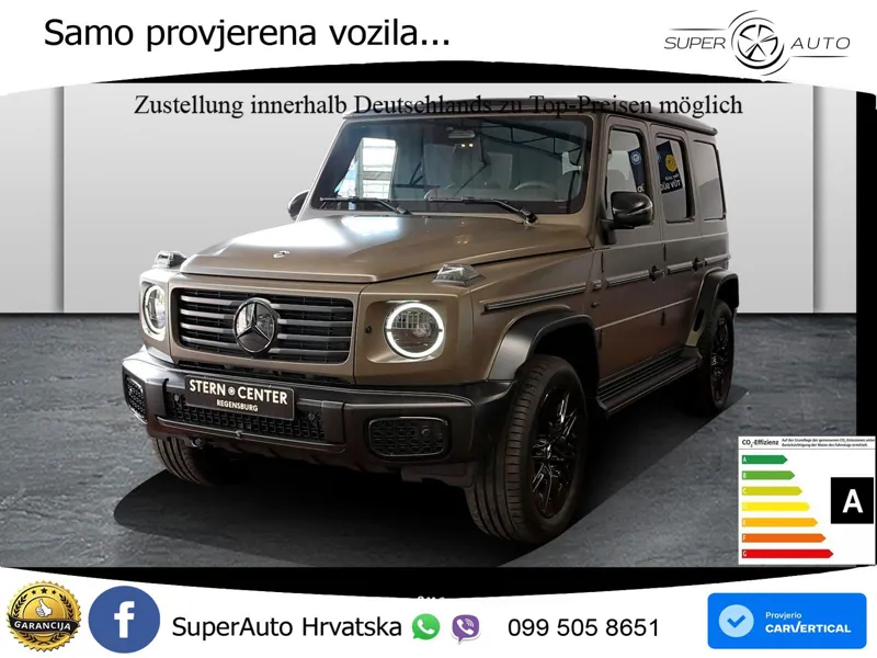 Mercedes G 580 EQ Long 116 kWh (587 KS) 4MATIC AMG LED+GR SJED+ACC