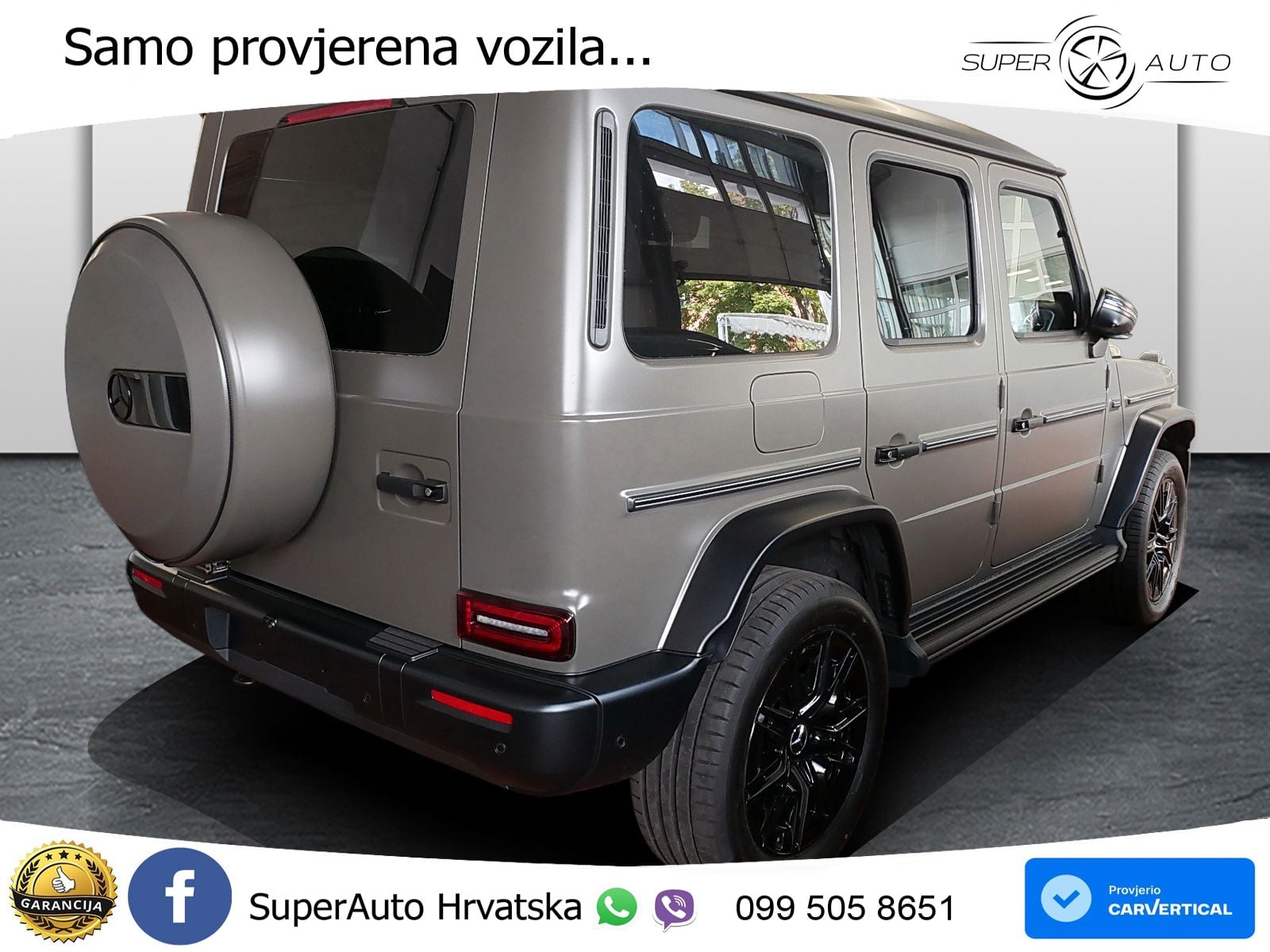 Mercedes G 580 EQ Long 116 kWh (587 KS) 4MATIC AMG LED+GR SJED+ACC