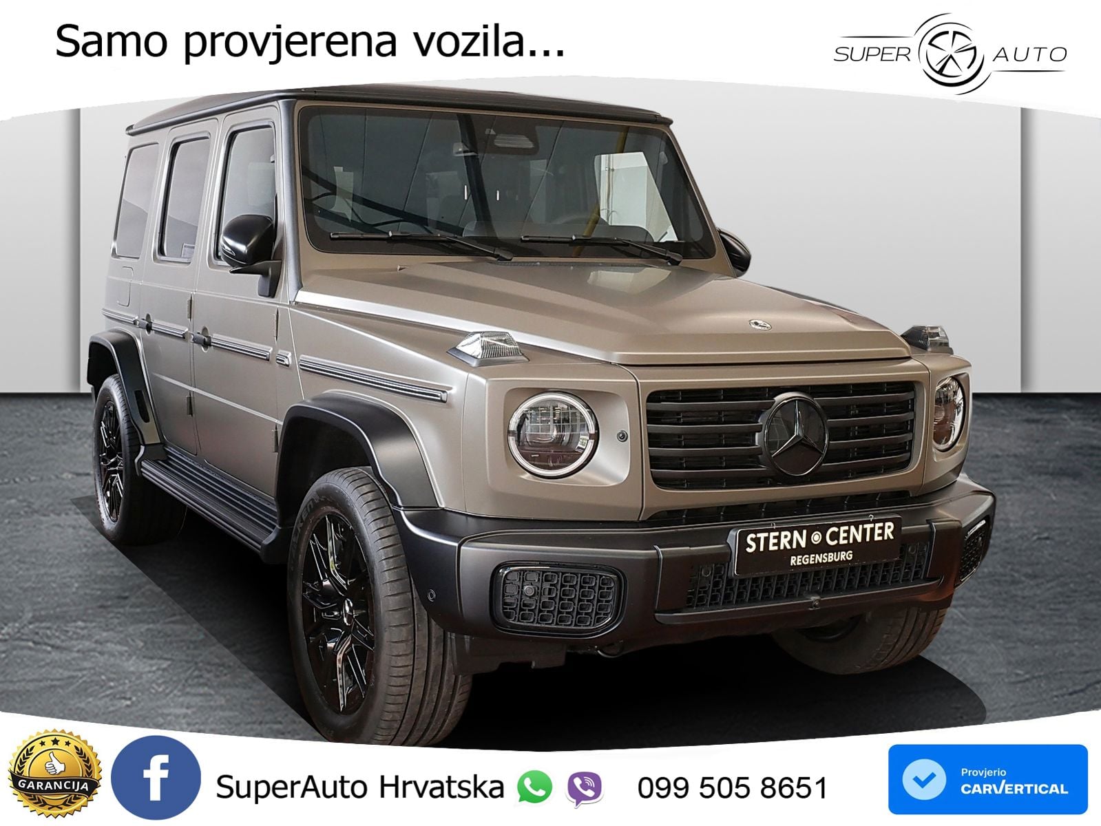 Mercedes G 580 EQ Long 116 kWh (587 KS) 4MATIC AMG LED+GR SJED+ACC