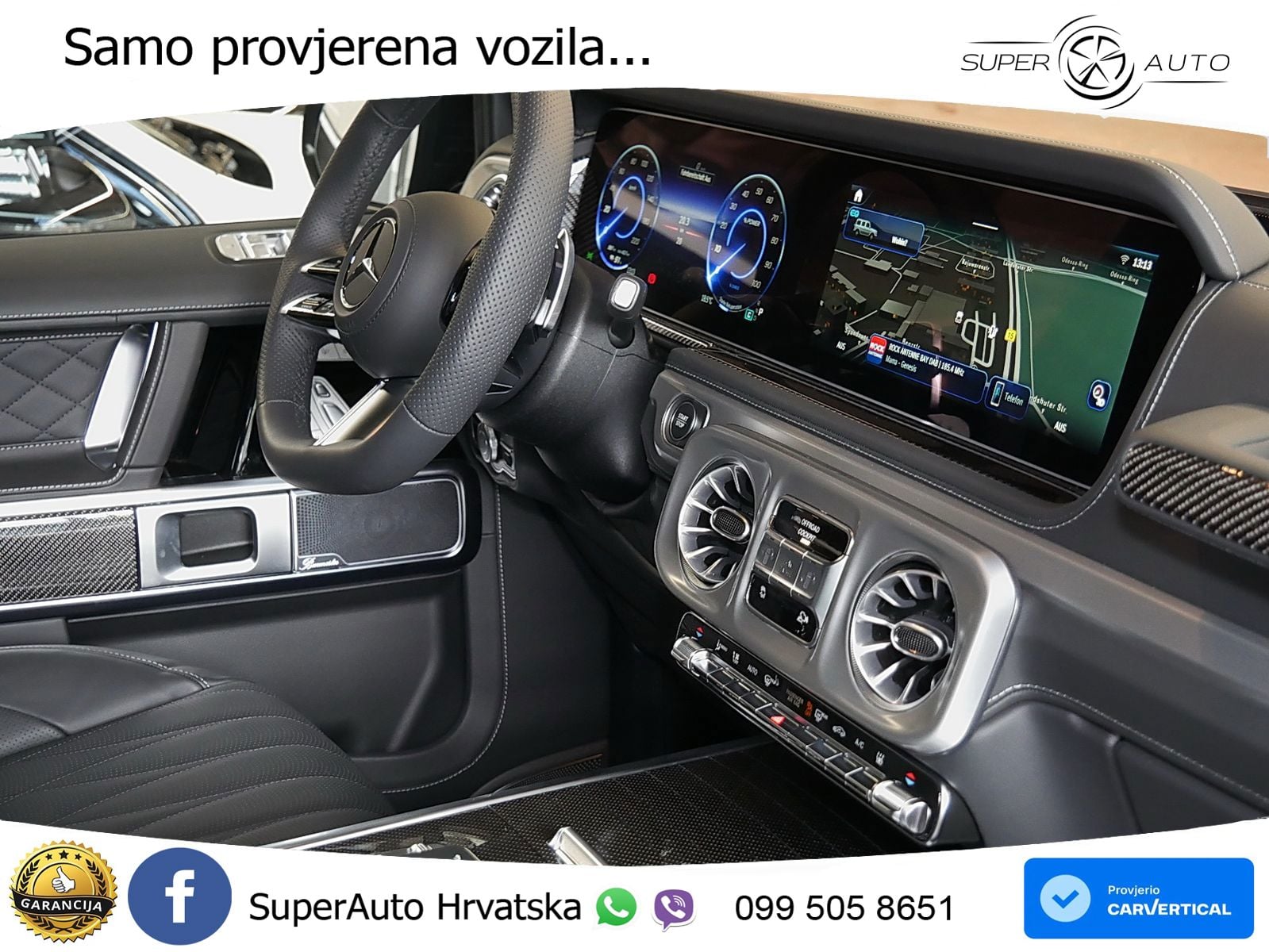 Mercedes G 580 EQ Long 116 kWh (587 KS) 4MATIC AMG LED+GR SJED+ACC