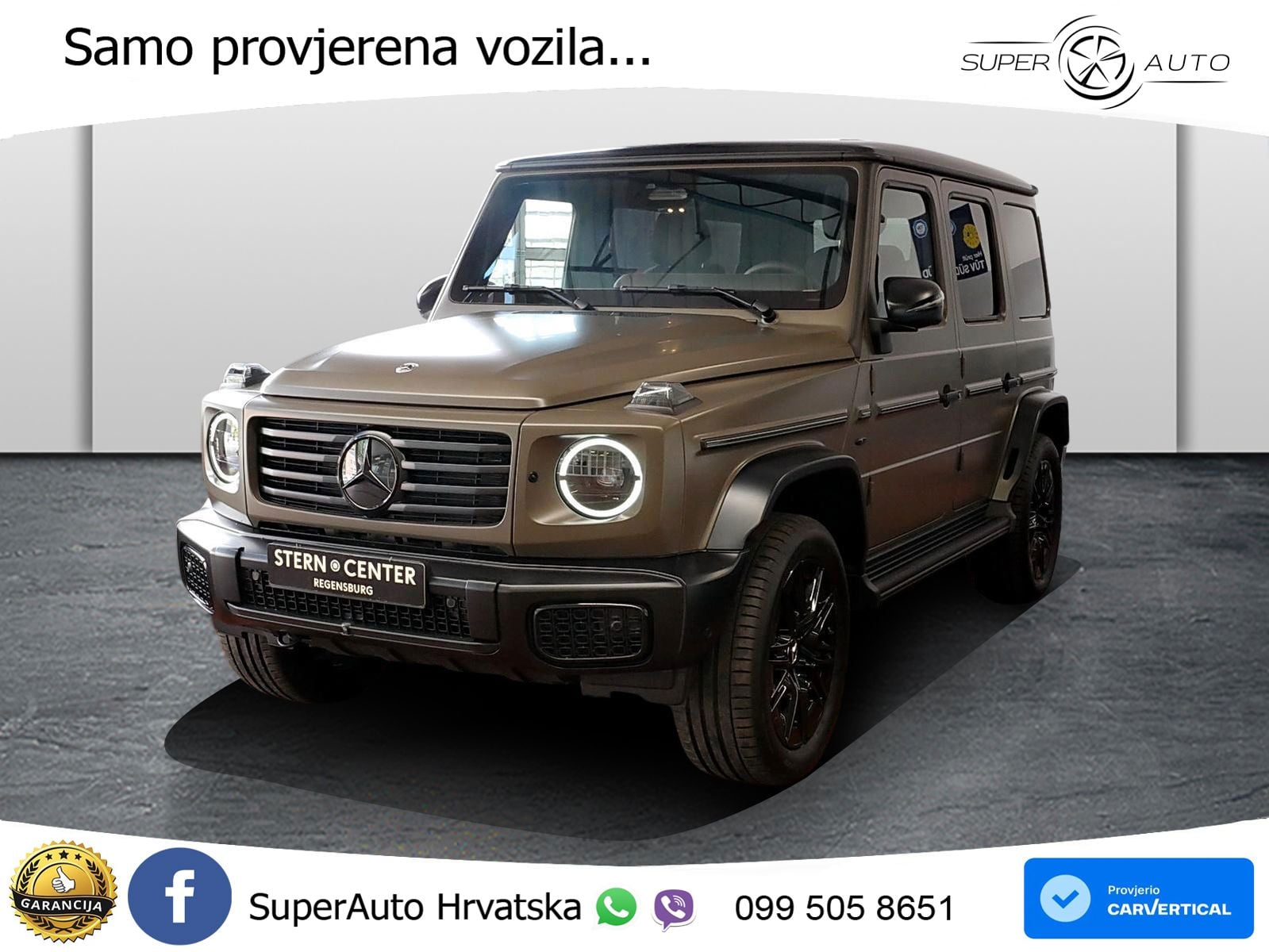 Mercedes G 580 EQ Long 116 kWh (587 KS) 4MATIC AMG LED+GR SJED+ACC