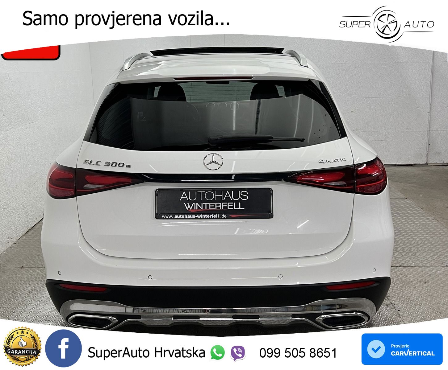Mercedes GLC 300e (313 KS) 4MATIC 9G-TRONIC Avantgarde LED+GR SJED+ACC