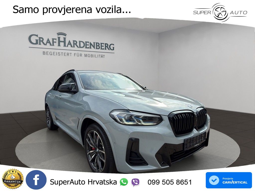 BMW X4 M40d (340 KS) xDrive Steptronic LED+GR SJED+ACC