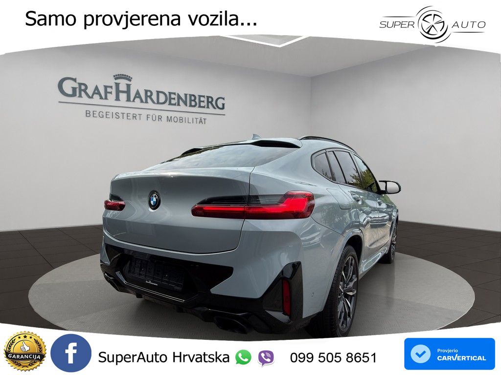 BMW X4 M40d (340 KS) xDrive Steptronic LED+GR SJED+ACC