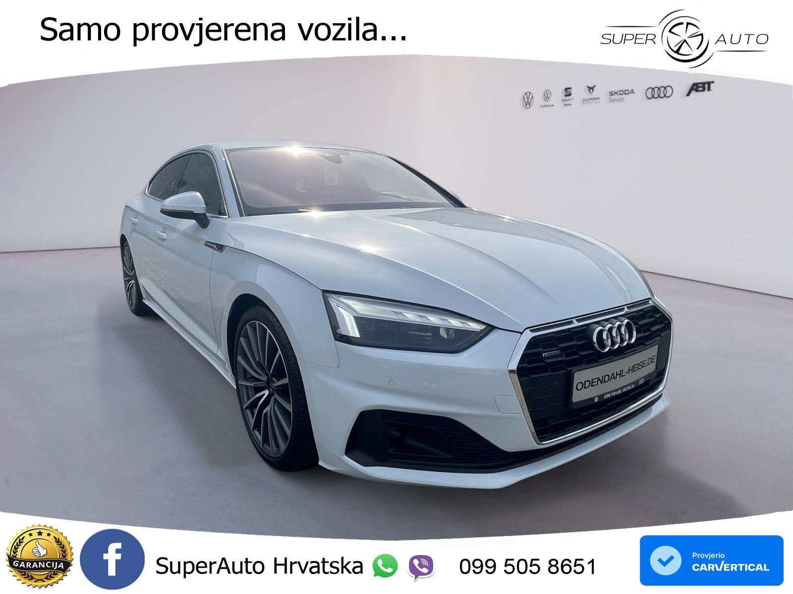 Audi A5 Sportback 45 TFSI (265 KS) quattro S tronic MATRIX+GR SJED+KAM