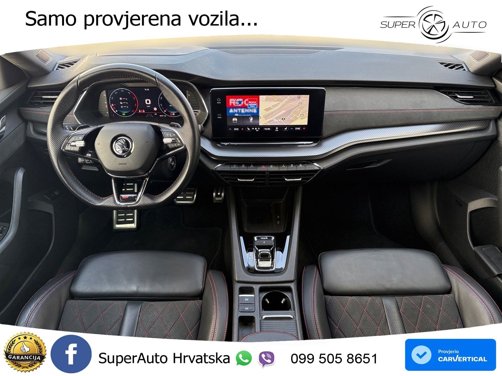 Škoda Octavia Combi RS 2.0 TDI (200 KS) 4x4 DSG LED+GR SJED+ACC