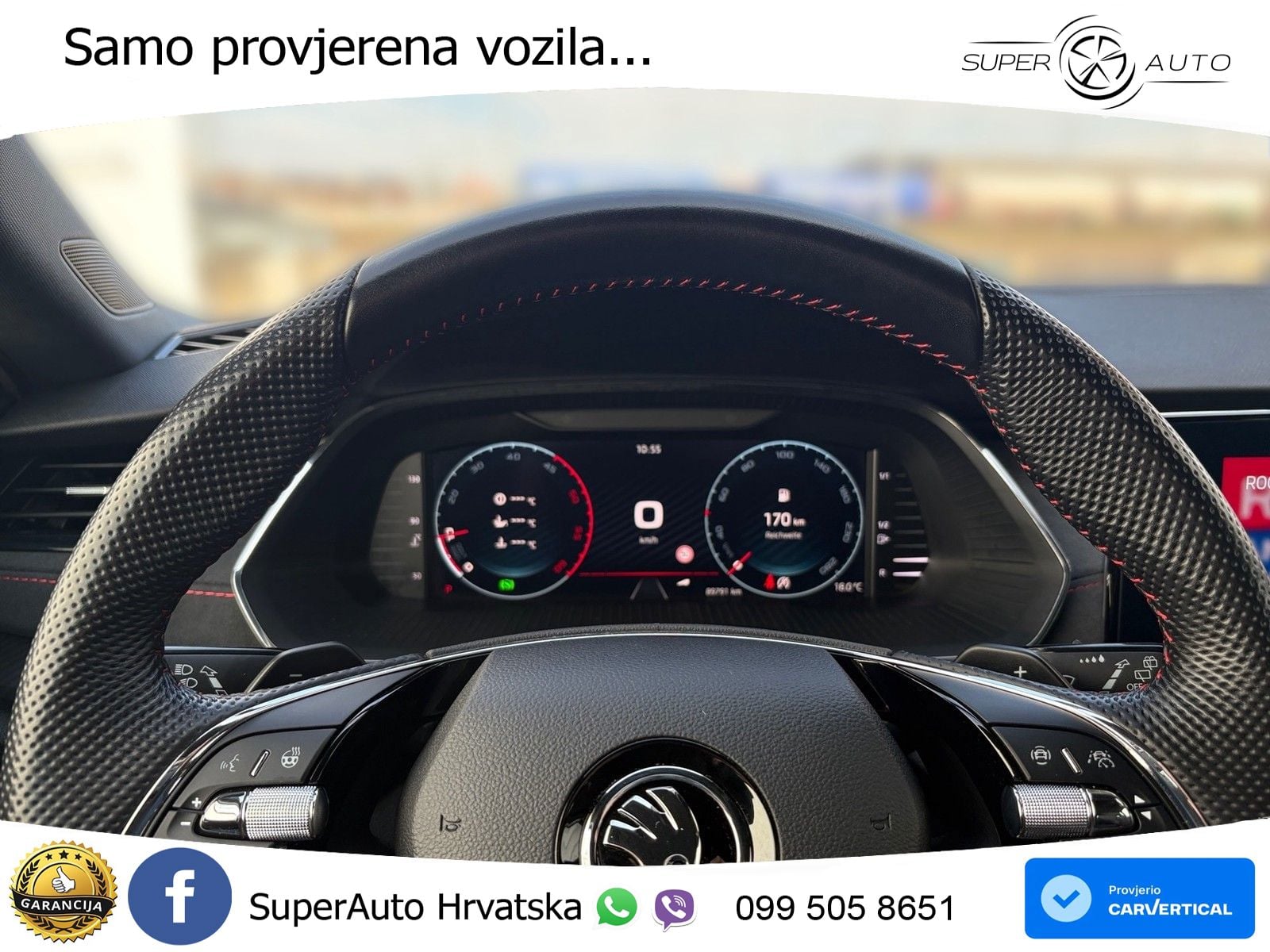 Škoda Octavia Combi RS 2.0 TDI (200 KS) 4x4 DSG LED+GR SJED+ACC