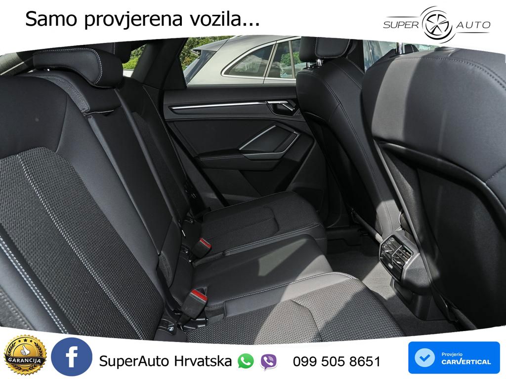 Audi Q3 Sportback 45 TFSI (245 KS) quattro S tronic S line MATRIX+GR SJED+KAM